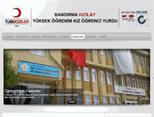 Tablet Screenshot of bandirmakizilay.com